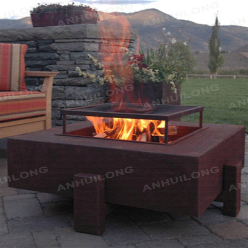 Stainless steel substitute large fire pit Maker